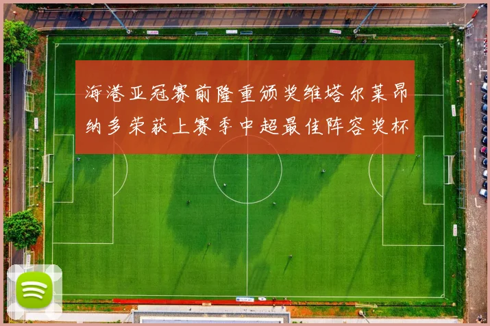 海港亚冠赛前隆重颁奖维塔尔莱昂纳多荣获上赛季中超最佳阵容奖杯